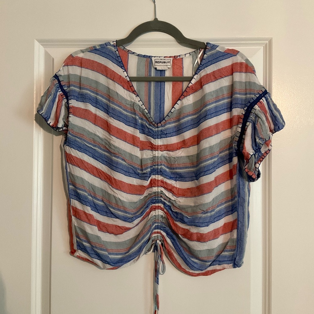 Striped Multicolor Women's Top